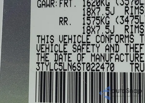 2025 Toyota Tacoma Hybrid Trd Sport 4Wd z USA, uszkodzony, nr VIN 3TYLC5LN6ST022470